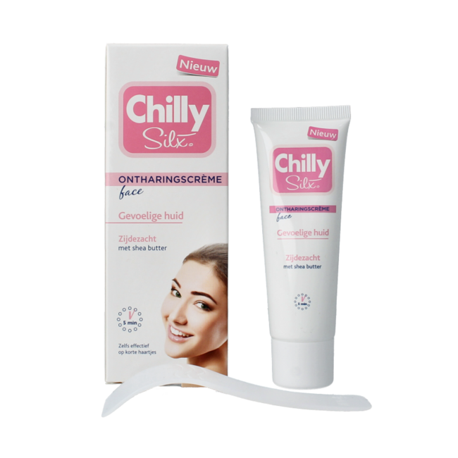 Chilly Silx Ontharingscreme gezicht 50 Milliliter