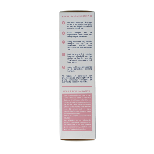 Crema decolorante facial 75 mililitros