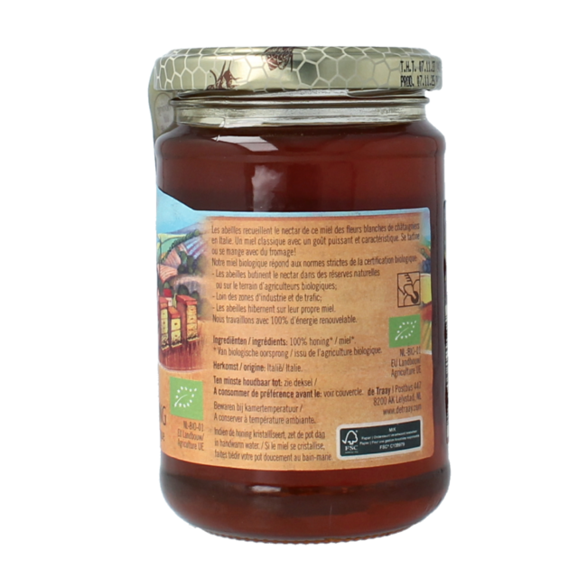 Traay Organic Sweet Chestnut Honey 350g