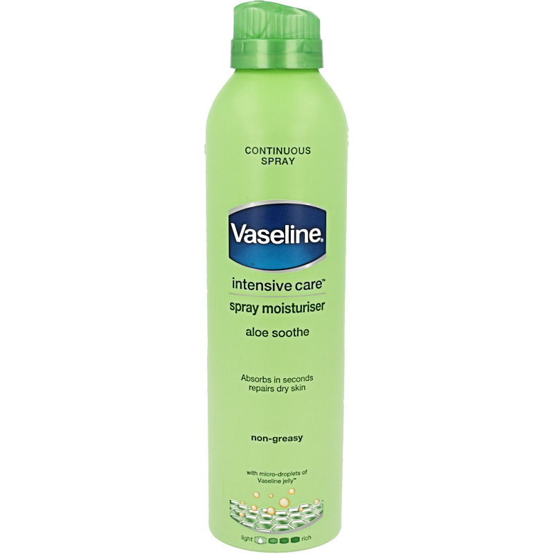 Vaseline Loción en spray aloe vera 190 mililitros