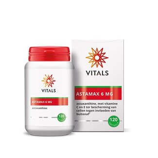 Vitals Astamax 6 mg 120 cápsulas blandas