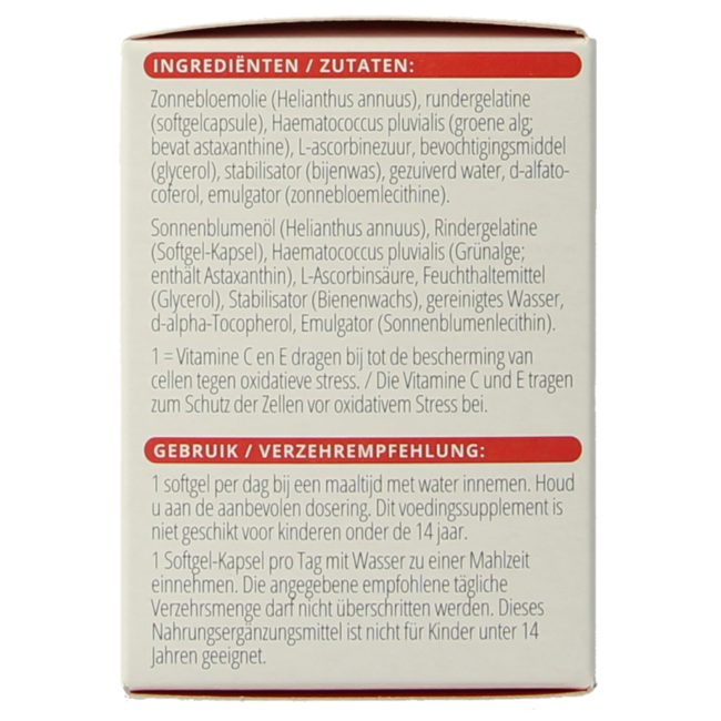 Astamax 6 mg 60 gélules
