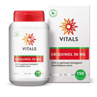 Vitals Ubiquinol 50mg 150 cápsulas blandas