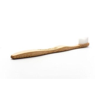 The Humble Co Brosse à dents en bambou adulte blanche poils souples 1 pièce