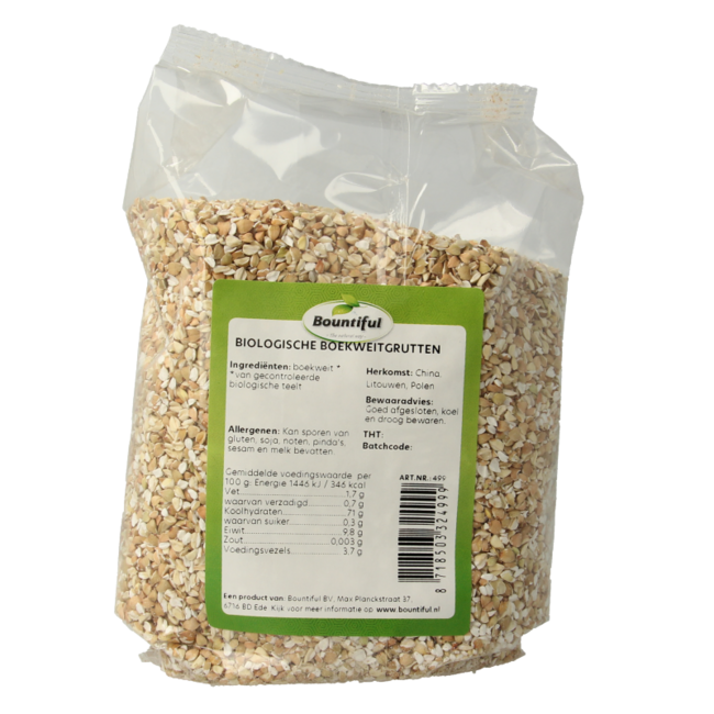 Bountiful Trigo sarraceno en grano bio 500 gramos