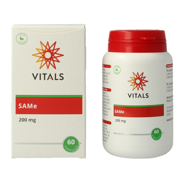 Vitals SAMe 200mg 60 cápsulas vegetales