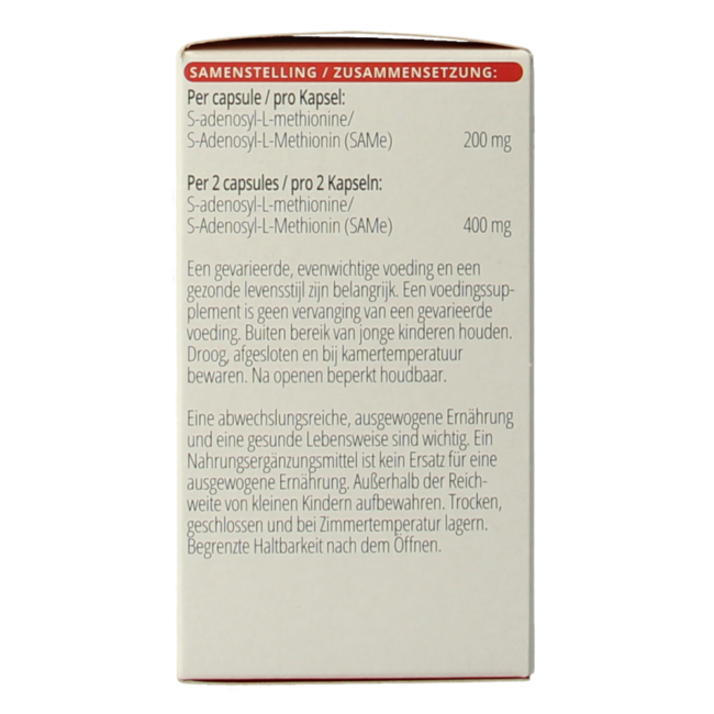 Vitals SAMe 200 mg 60 Vegetarische Kapseln