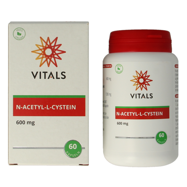 N-Acetyl-L-Cystein 600 mg 60 Vegetarische Kapseln