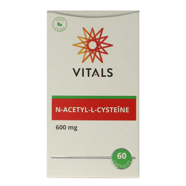 N-Acetyl-L-Cystein 600 mg 60 Vegetarische Kapseln