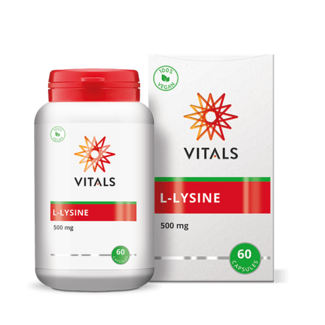 Vitals Vitals L-Lisina 500mg 60 cápsulas vegetales