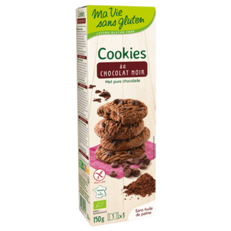 Ma Vie Sans Galletas con chocolate negro sin gluten bio 150 g