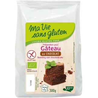 Ma Vie Sans Mieszanka do ciasta czekoladowego bezglutenowa bio 300 Gramów