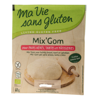 Ma Vie Sans Ma Vie Sans Aglutinante para pan y repostería mix goma sin gluten bio 60 gramos