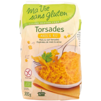 Ma Vie Sans Ma Vie Sans Spirelli de arroz/maíz sin gluten bio 500 gramos