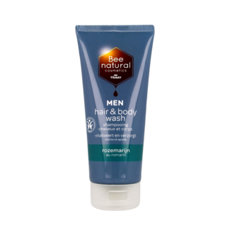 Traay Bee Honest Traay Bee Honest Hair & body wash men rozemarijn 200 Milliliter