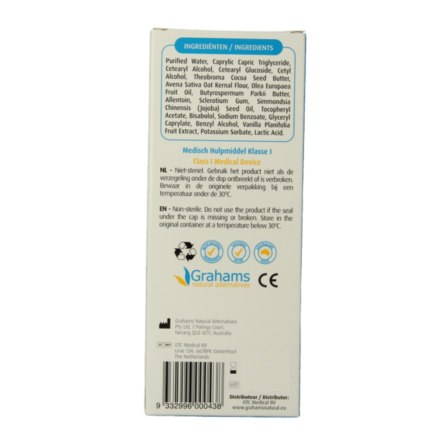 Grahams Crema para Eczema 150 Gramos