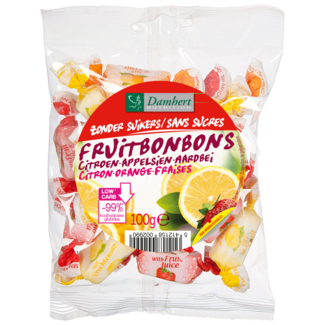 Damhert Damhert Bombones de fruta sin azúcar 100 Gramos