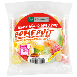 Bonbons gélifiés aux fruits Extra 100 g