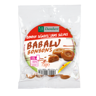 Damhert Damhert Babalu caramelos de mantequilla 75 gramos