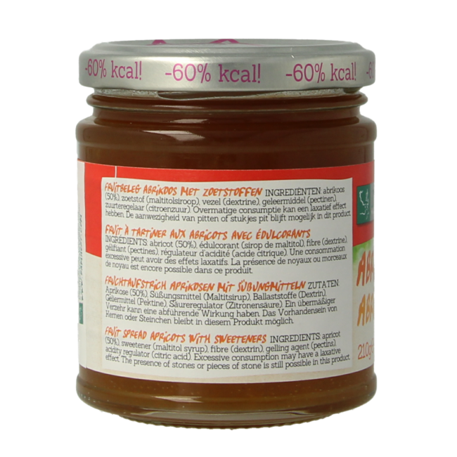 Confettura di Albicocche Low Carb 210 Grammi