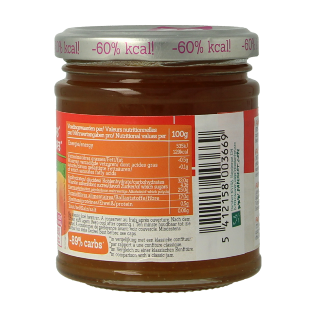 Apricot jam low carb 210 Gram