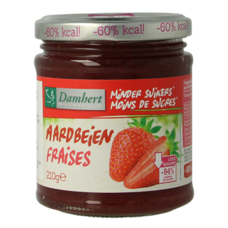 Damhert Damhert Confitura de fresa baja en carbohidratos 210 gramos