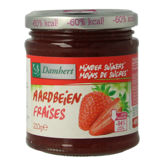Damhert Damhert Confiture de fraises low carb 210 g