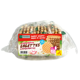 Damhert Galletas crujientes sin lactosa 210 gramos