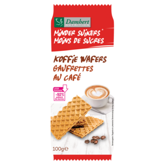 Damhert Damhert Low Carb Coffee Wafers 100g