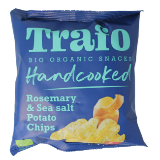 Trafo Trafo Chips handgekocht Rosmarin Himalaya-Salz Bio 40 Gramm