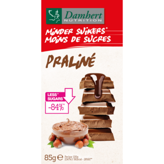 Damhert Damhert Schokoladentafel Praliné 85 Gramm