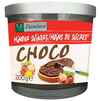 Damhert Damhert Crema Spalmabile al Cioccolato e Nocciola 200 Grammi