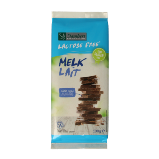 Damhert Tableta de chocolate con leche Damhert sin gluten y sin lactosa 100 gramos