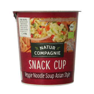 Natur Compagnie Natur Compagnie Cup Noodles Asia Gemüse Bio 55 Gramm