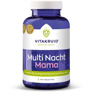 Vitakruid Multi Nacht Mama 100 % Vegan 90 comprimés