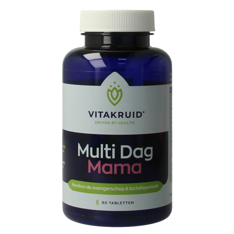 Vitakruid Multi Dag Mama Vegan - Multivitaminico Gravidanza