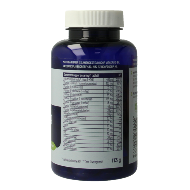 Multi Dag Mama 100% Vegan 90 Tabletten