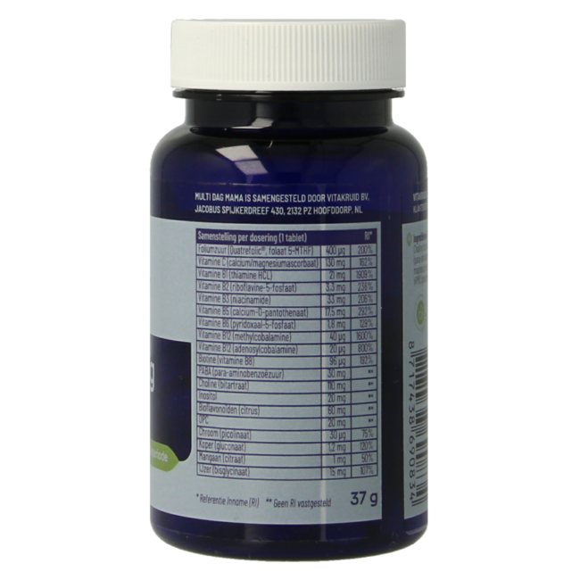 Multi Dag Mama 100% Vegan 30 Tabletten