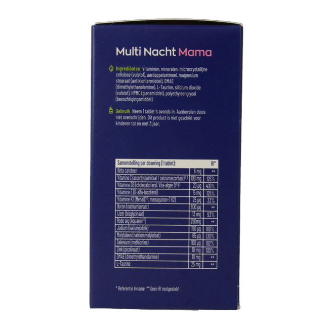 Multi Day & Night Mum 100% Vegan 2 x 90 180 Tablets