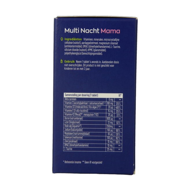 Multi Dag & Nacht Mama 100% Vegan 2 x 30 60 Tabletten
