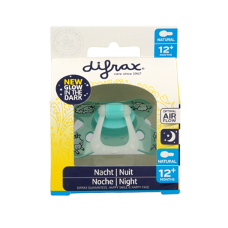 Difrax Natural soother 12+ months night 1 piece