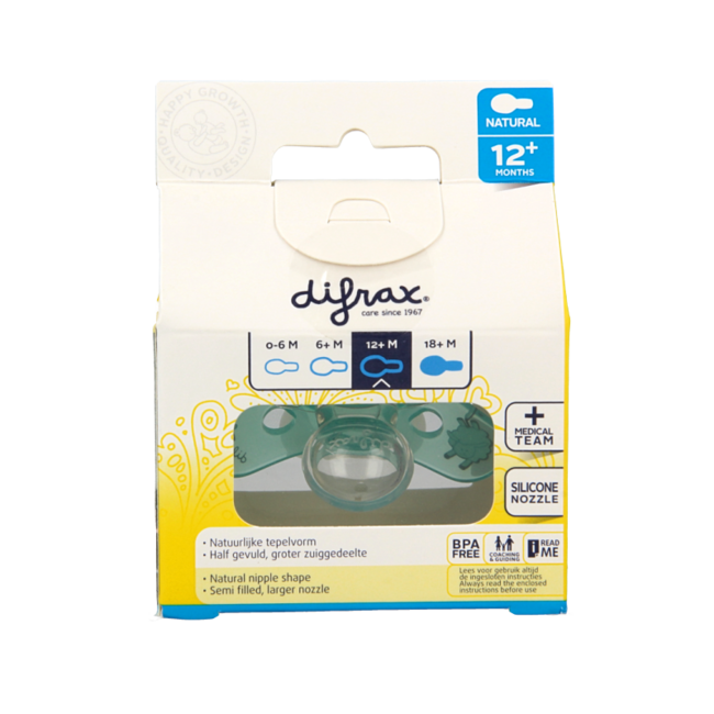 Ciuccio Naturale 12+ mesi Notte 1 Pezzo