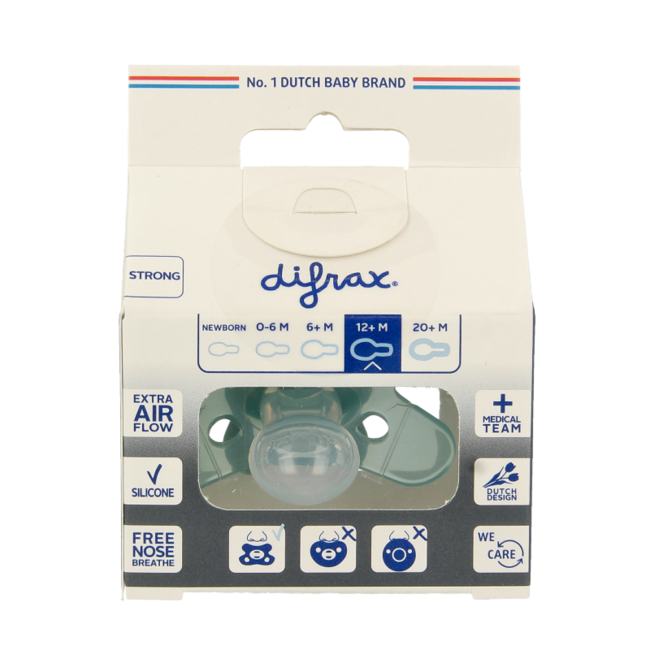 Chupete natural 12+ meses surtido 1 unidad