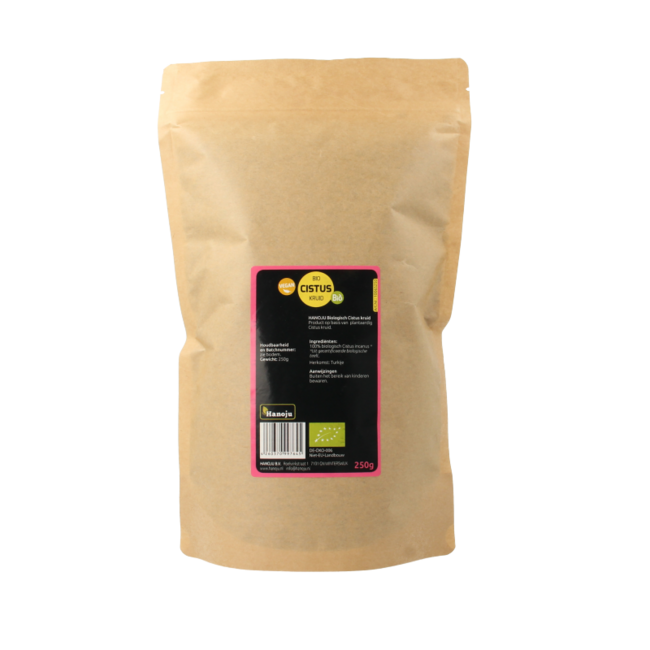 Hanoju Cistus té bolsa de papel bio 250 gramos
