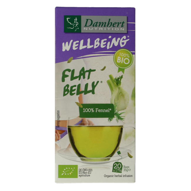 Damhert Tea time Fencheltee Bio 20 Beutel