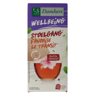 Damhert Tea time infusión para el tránsito intestinal 20 bolsitas