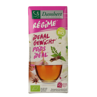 Damhert Tea Time Ideal Weight Organic Tea 20 Sachets