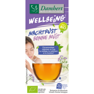 Damhert Tè biologico Damhert Tea time per un buon riposo notturno, 20 Bustine