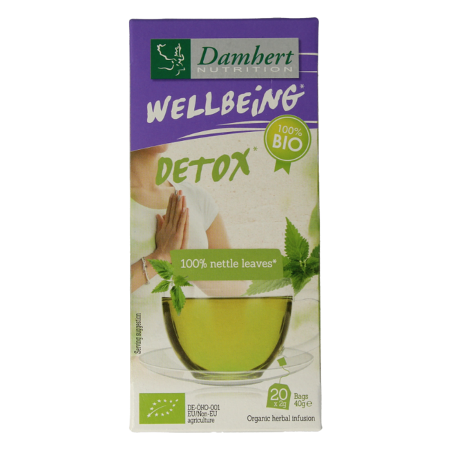 Té de ortiga bio Damhert 20 bolsitas