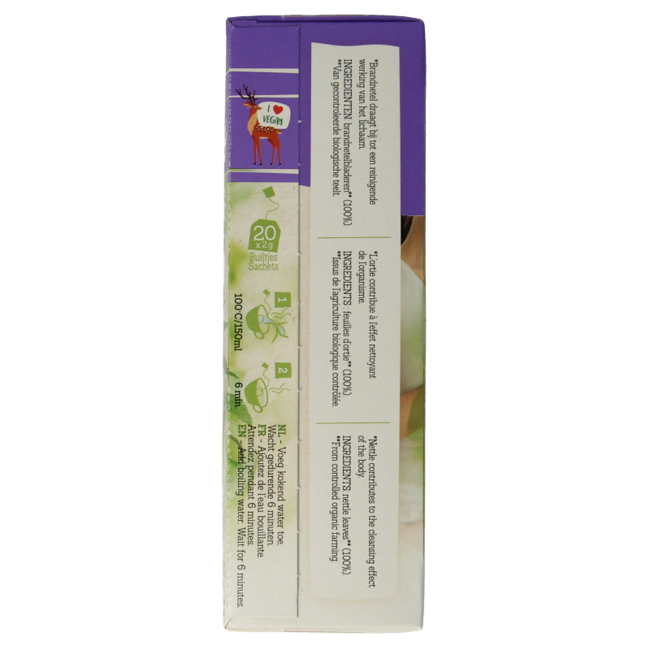 Damhert Bio-Brennnesseltee, 20 Beutel